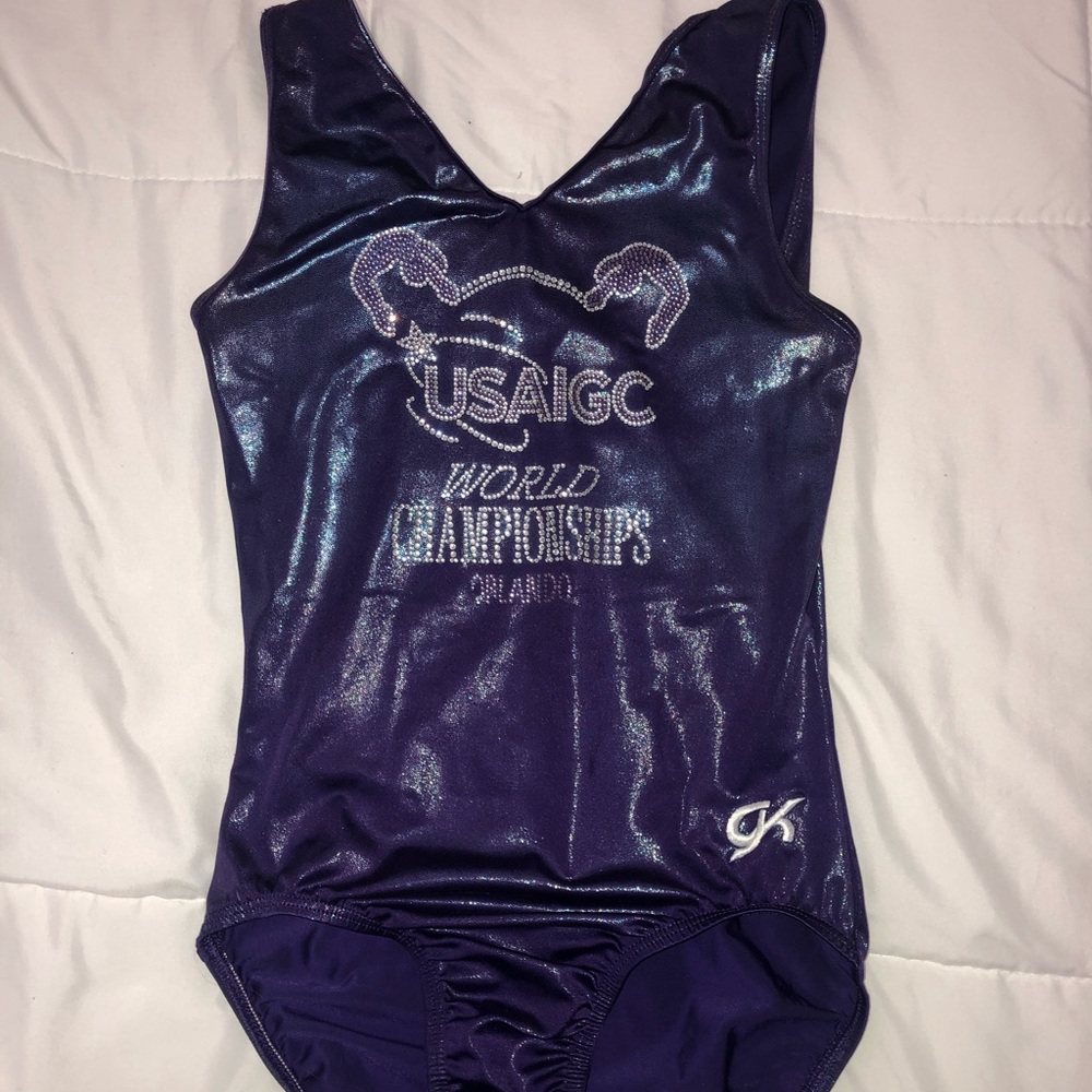 GK ELITE GYMNASTICS LEOTARD!!